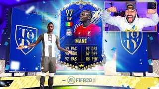 OMFG I GOT TOTY 97 MANE FIFA 20 [upl. by Anirahc]