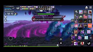 Dark Knight Solo Tank Boss Damien  MapleStory M Update 0822 [upl. by Narik864]