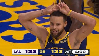 INSANE 2OT ENDING Lakers vs Warriors 👀🔥  January 27 2024 [upl. by Oaoj]