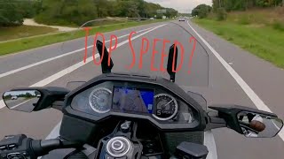 2021 Honda Goldwing DCT TOP SPEED RUN How Fast Can it Go [upl. by Owena708]