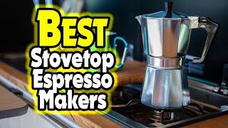 ✅Top 5 Best Stovetop Espresso Makers In 2023 👌  Best Stovetop Espresso Maker USA [upl. by Mahgirb]