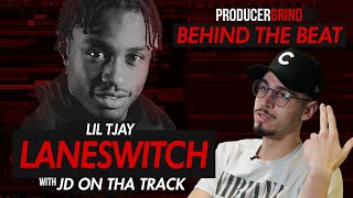 The Making of Lil Tjays quotLANESWITCHquot w JD On Tha Track [upl. by Winterbottom]