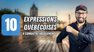 Top 10 des expressions québécoises à connaître absolument [upl. by Jesher707]