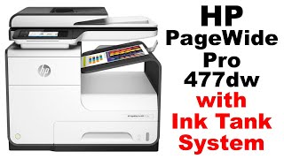 HP PageWide Pro 477dw Printer with Ink Tank [upl. by Sanford764]