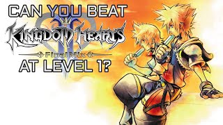 VG Myths  Can You Beat Kingdom Hearts 2 At Level 1 [upl. by Caryn]