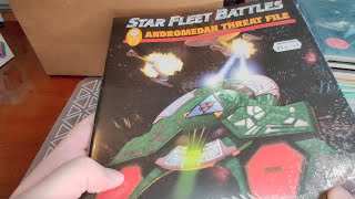 Huge Star Fleet Battles Unboxing Modules F2 Vudar K PFs C3A various MSSBs and more [upl. by Nesyla]