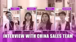 Tobys Group CEO Interview With China Sales Team  Tobysouqcom [upl. by Kaine898]