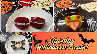 Halloween Snacks Idea  Halloween Treats  Halloween Food Idea  Easy Halloween Party Snacks [upl. by Pearline]