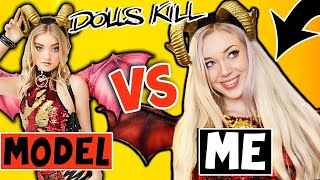 Lyssy NoelI TRIED DOLLSKILL HALLOWEEN COSTUMES Huge Try on Costume Haul [upl. by Lleryt]