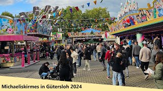 Michaeliskirmes in Gütersloh 2024 [upl. by Ahsenyl]