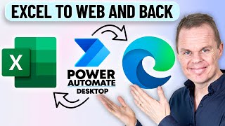 Power Automate Desktop Read Excel and Web Search  Beginners Tutorial [upl. by Ambrosia65]