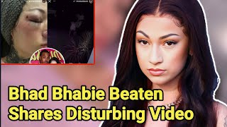 Bhad Bhabie Physical Abuse By ExBoyfriend  La Vaughn  Bhad Bhabie [upl. by Anua18]