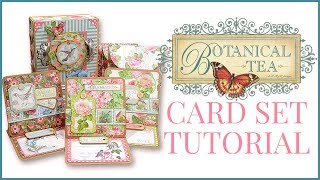 TUTORIAL Card amp Envelope Set Club G45 Vol 4 Featuring Botanical Tea [upl. by Etteragram]