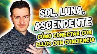 ☀️ Diferencias entre SOL LUNA y ASCENDENTE en tu CARTA NATAL  Astrología [upl. by Heinrike]