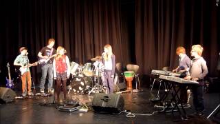 Standing in the Dark Lawson Cover by Poppleton Ousebank yr 6 band [upl. by Yelsgnik]