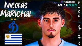 CÓMO CREAR A NICOLÁS MARICHAL EN PES 2021  FACE  STATS 2024  TUTORIAL COMPLETO Y DETALLADO [upl. by Kerstin]