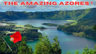 THE AZORES ISLANDS MASSIVE CRATERS   SÃO MIGUEL  PORTUGAL 🇵🇹 [upl. by Alvin]