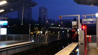 Métro 11 MP14CC  Coteaux Beauclair orage nocturne ⛈️ [upl. by Maltz]