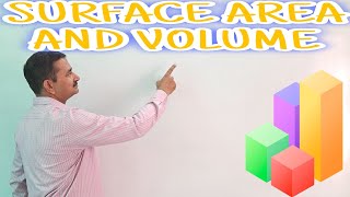 SURFACE AREA AND VOLUME  MATHS WITH VISHAL SIR [upl. by Aelyak403]