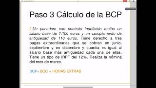 Fol cálculo sencillo de nóminas para Dummies cálculo bcp parte 3 [upl. by Travis7]