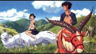 Mononoke Hime  Studio Ghibli good quality [upl. by Thornie]