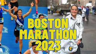 Negative Split PR and BQ at the Boston Marathon [upl. by Frankel353]