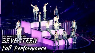 4K WEVERSE CON FESTIVAL 2024  SEVENTEEN FULL PERFORMANCE [upl. by Aerdnaxela717]