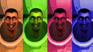 Orange Skibidi toilet VS Green Skibidi toilet VS Pink Skibidi toilet VS Blue Skibidi toilet [upl. by Novaat37]