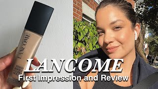 LANCOME TEINT IDOLE ULTRA WEAR FOUNDATION REVIEW  have I finally found quotthe onequot [upl. by Ahsertal]