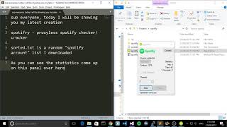Spotifry  Fastest free spotify checkercracker [upl. by Essiralc]