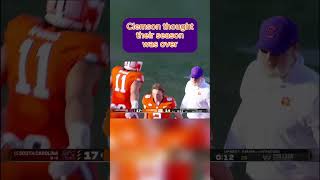 Miami’s big loss means Clemson is ACC champ boundcollegefootball clemsonfootball Miamihurricanes [upl. by Orabelle836]