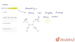 Which one is bidentate ligand [upl. by Navap]