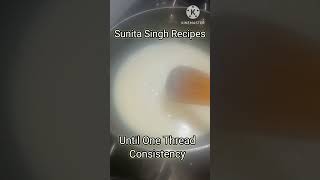 How to make Condensed milk at home condensedmilk shorts ytshorts recipe food sunitasingh [upl. by Niamrahc]