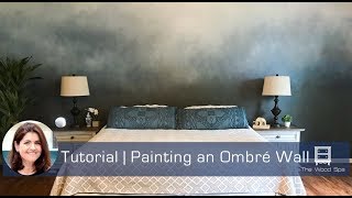 Painting an Ombré Wall  Speedy Tutorial 27 [upl. by Bess]