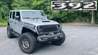 2024 Jeep Wrangler Rubicon 392 POV Start Up Test Drive Walkaround and Review [upl. by Analaj]