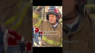 Kirk Cameron Fireproof Firefighters rescue people trapped in cars on railway tracks movie shorts [upl. by Mountford]