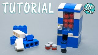 LEGO Getränkeautomat selber bauen  einfache Anleitung für einen LEGO Automaten [upl. by Safire981]