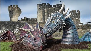 Caerphilly Castle  The Biggest Castle in South Wales UK  Full Tour [upl. by Pepita]