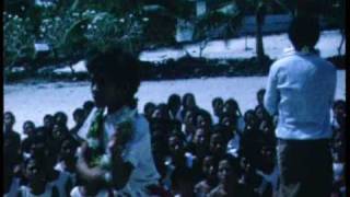 Samoa 1972 making cocoa Sataua school Savaii Siva [upl. by Gytle]