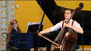 Giovanni Bottesini concerto nr 1 in fsharp minor Dominik Wagner Aurelia Visovan [upl. by Odnama173]