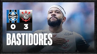 BASTIDORES  Grêmio 0 x 3 Corinthians  Brasileirão 2024 [upl. by Nimajnab]