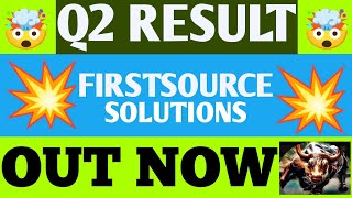 FirstSource Solutions Q2 Results 2025  FirstSource Results Today  FirstSource share news today [upl. by Enilarak]