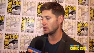 Jensen Ackles Supernatural Season 9 Interview  Talks Dean Sam Being Sick Fallen Angels and More [upl. by Martens877]