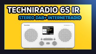 Short Review TECHNIRADIO 6 S IR  Stereo DAB Internetradio mit BluetoothAudiostreaming  TechniSat [upl. by Oenire]