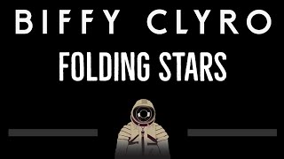 Biffy Clyro • Folding Stars CC 🎤 Karaoke Instrumental Lyrics [upl. by Thetos]