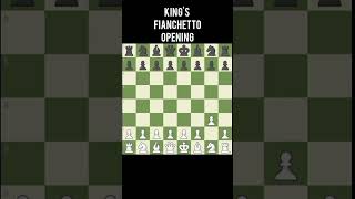 Kings Fianchetto Opening in Chess😱😱 [upl. by Danaher]