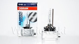 D1S OSRAM 66140 XENARC CLASSIC XENON [upl. by Jesh]