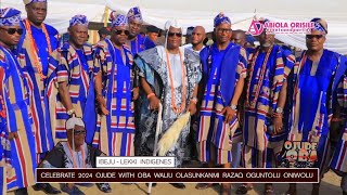 CHECK OUT EGBE GBOBANIYI AKILE OKUNRIN AKILE IJEBU OUTING AT THE 2024 OJUDE OBA IN IBEJU LEKKI [upl. by Atiuqaj]