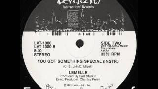 Lemelle quotyou got something specialquot1982 [upl. by Tiler]