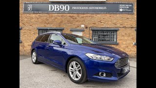 FORD MONDEO Estate 20 TDCi Titanium Euro 6 ss 5dr 201515 [upl. by Siuol]